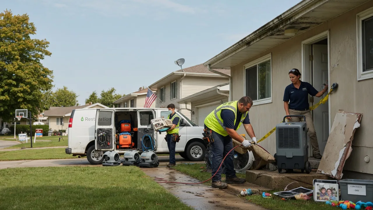 Water Damage Restoration in Blessing, TX near me